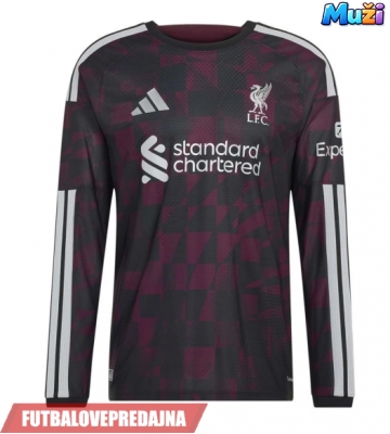Lacne Muži Futbalové dres Liverpool 2026-27 Dlhy Rukáv - Tretina